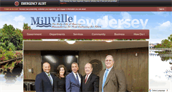 Desktop Screenshot of millvillenj.gov